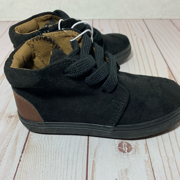Cat & Jack Shoes Cat Jack Black Axel Toddler Hightop Sneakers